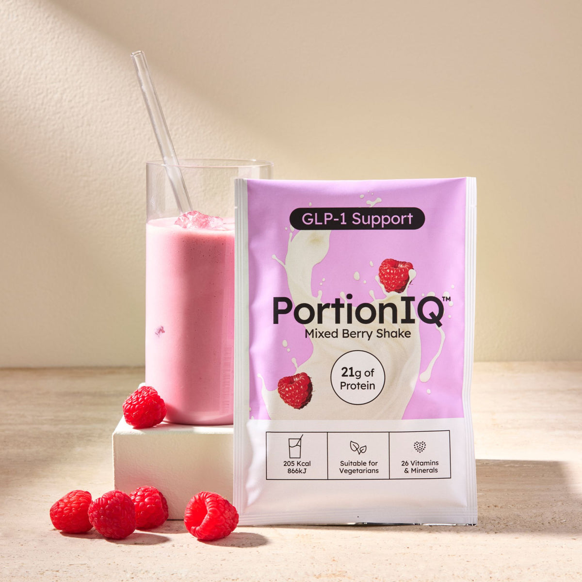 Mixed Berry Shake | GLP-1 protein shakes