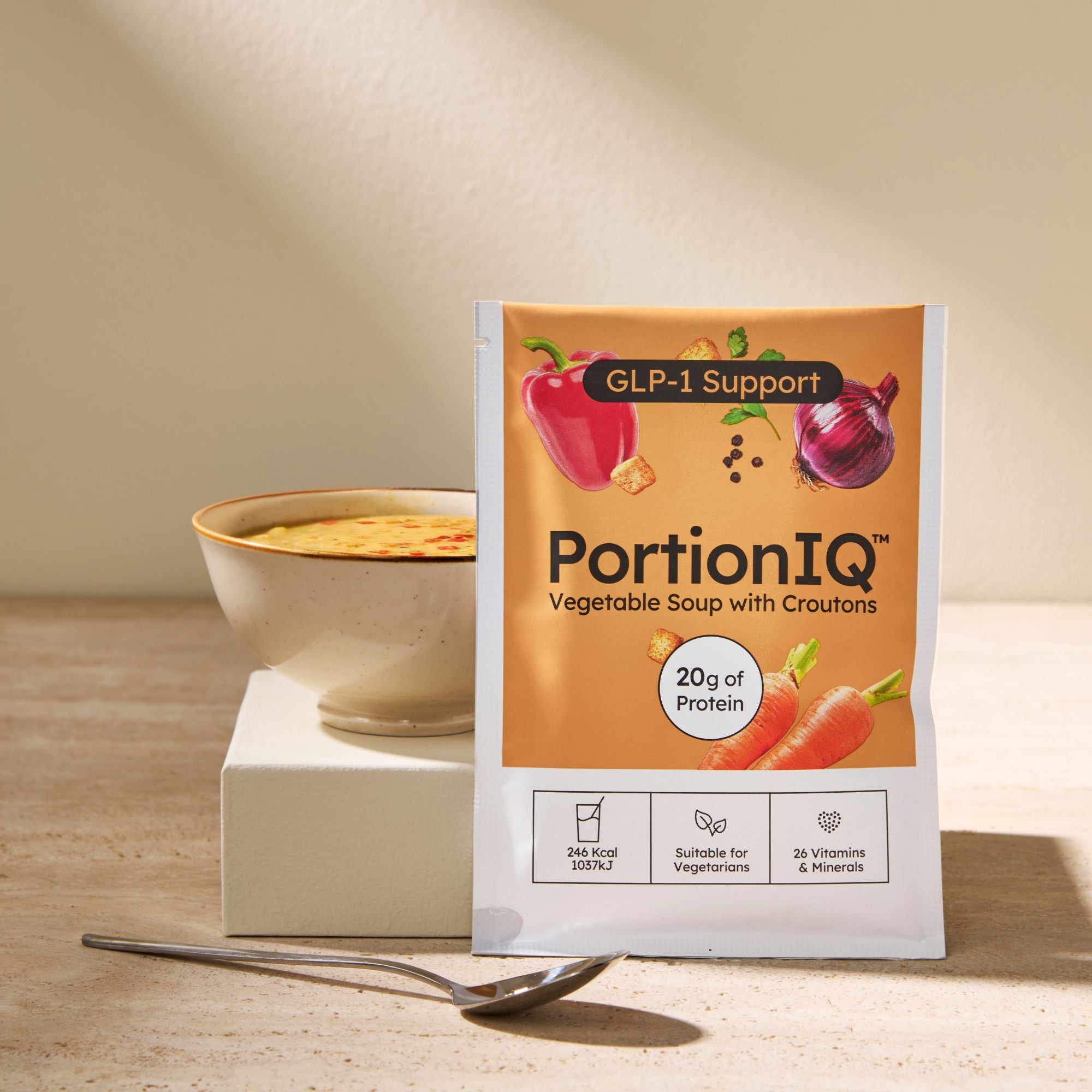 Vegetable Soup with Croutons 14 Pack